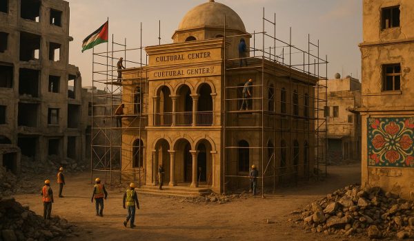 Cultural centers rebuilding after conflict